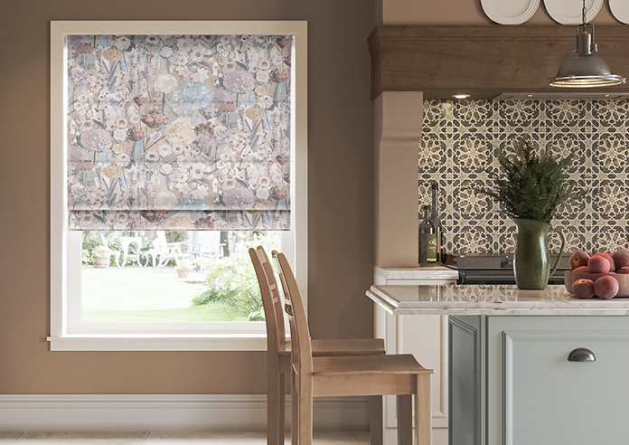 Wildflowers, Mist - Roman Blind - Image 3